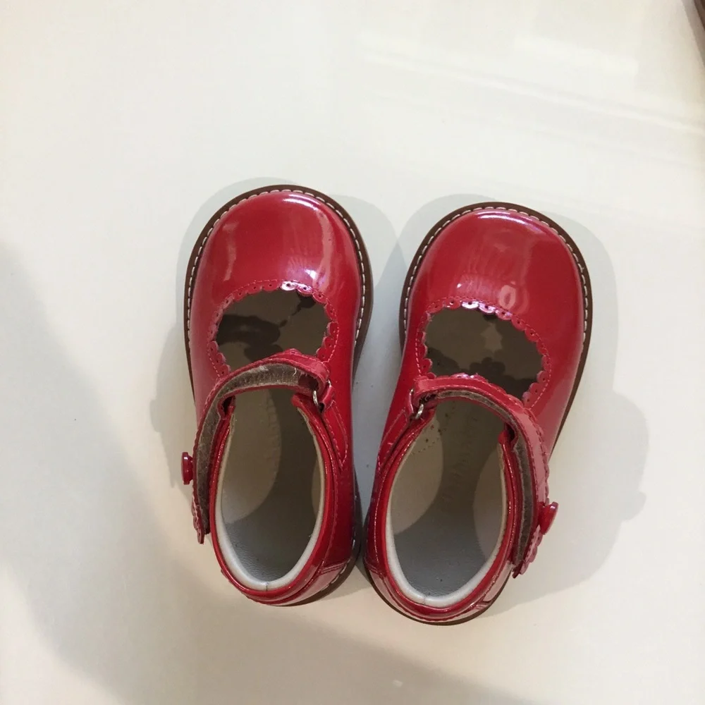 Red Patent Leather Mary Jane Kids Shoe